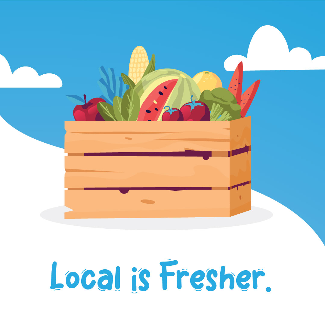 Local is fresher