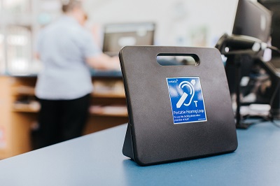 Hearing loop at the library