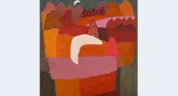a painting of a landscape