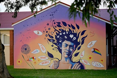 Find What Works For You Mural