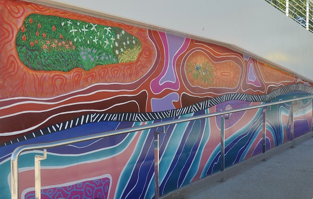 Aboriginal mural