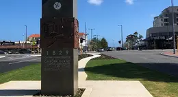 a sign on a pole