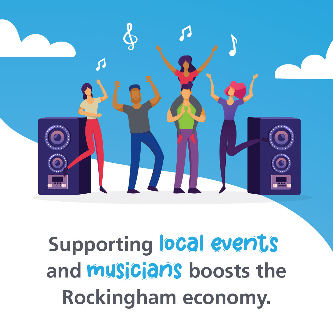 Support local events