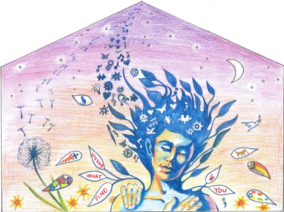 Concept design for the Reframe mural