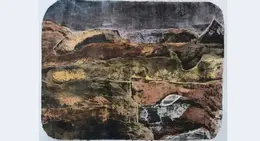 a painting of a landscape