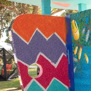 a painting of a bird