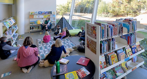 Storytime at the library