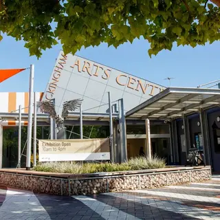 Exterior of the Rockingham Arts Centre.