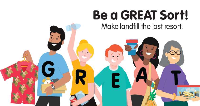 Be a Great Sort logo.